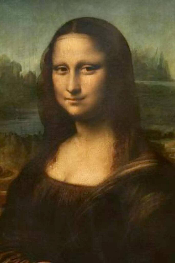 Mona Lisa, Leonardo da Vinci, 1503 Musee du Louvre in Paris