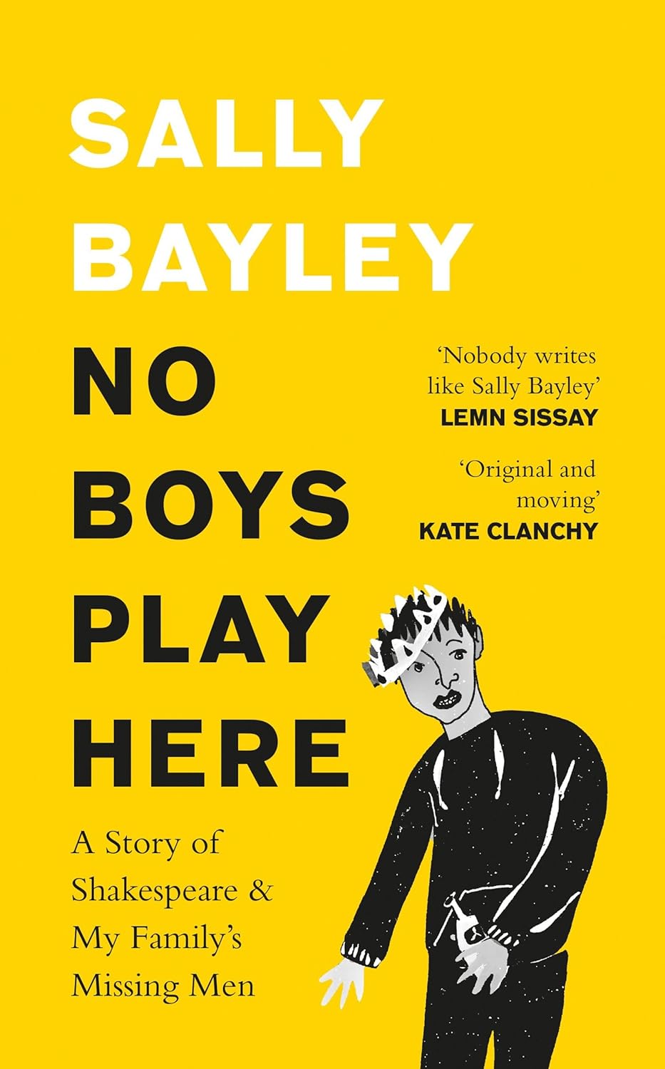 No Boys Play here book cover