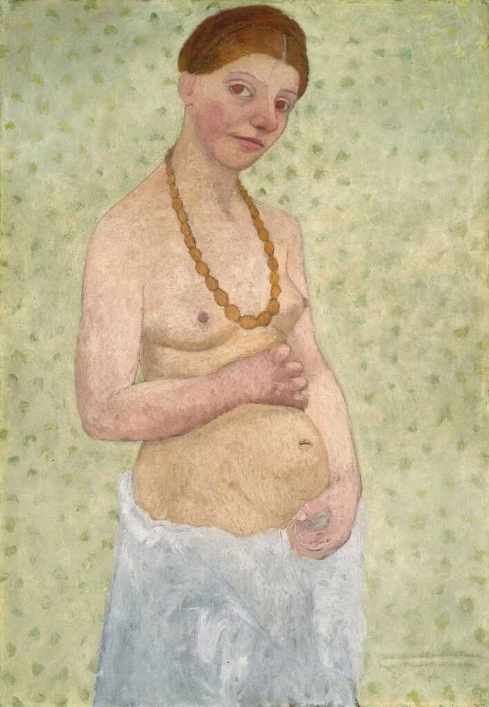 Paula Modersohn-Becker, Self-Portrait on My Sixth Wedding Day, 1906 Ludwig Roselius Collection, Bremen.